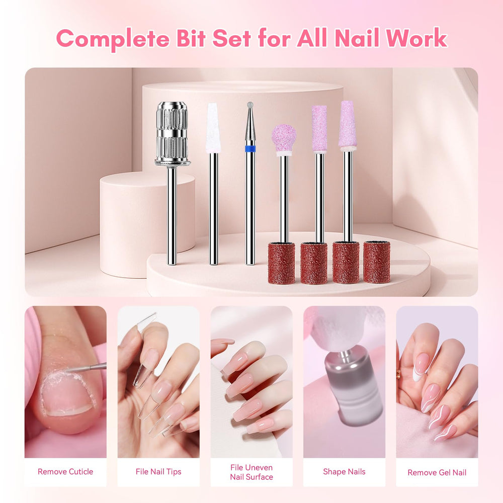 Makartt Nail Drill base holder keeps accessories organized and within reach