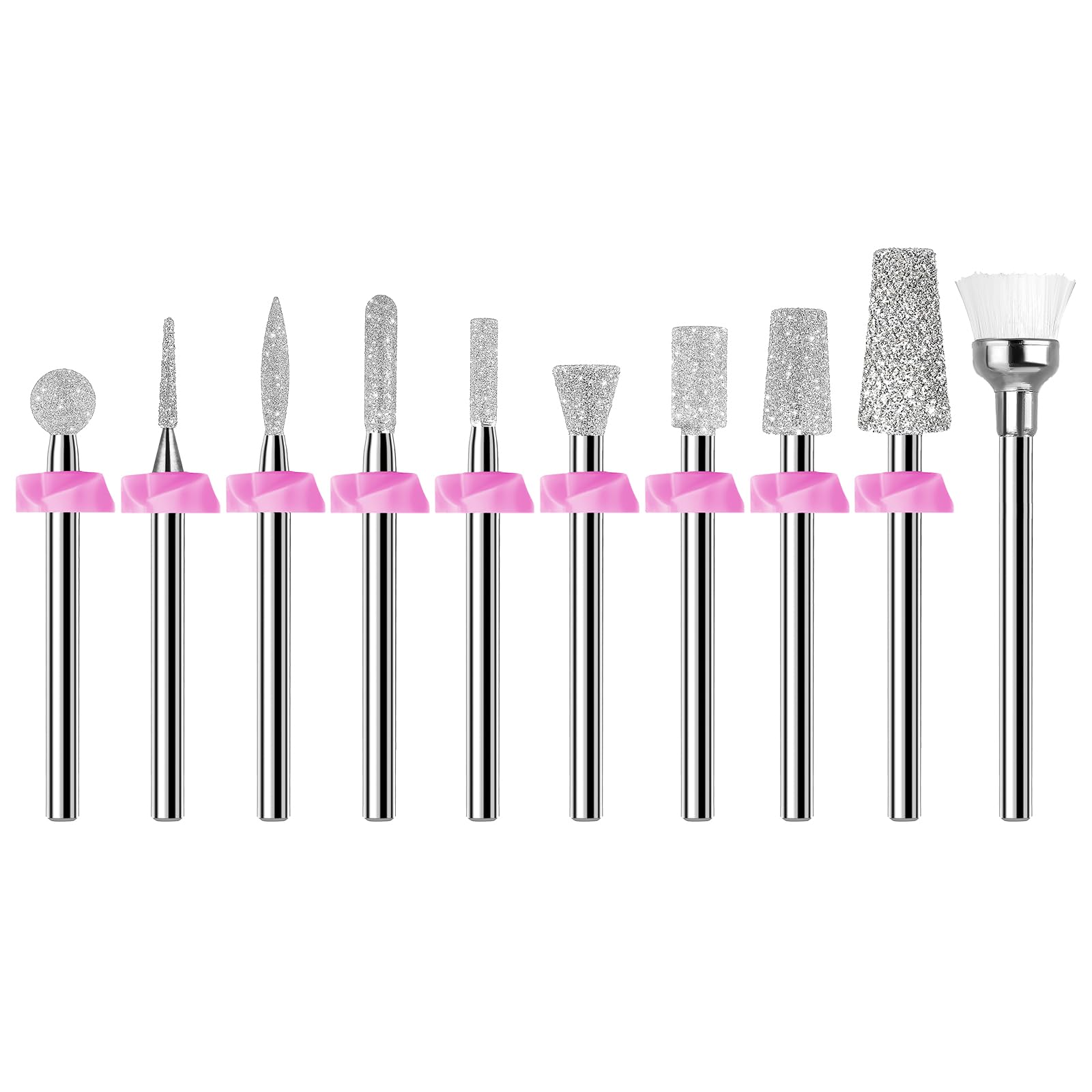 Makartt Nail Drill Bits cleaning brush for efficient dust removal and nail prep
