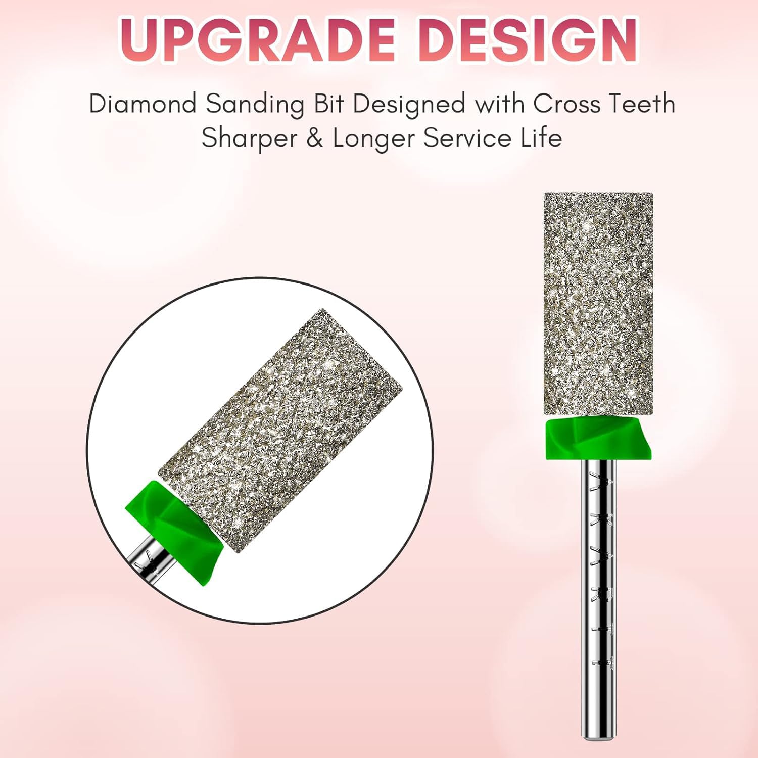 Makartt cross teeth design improves gel removal and cuticle cleanup.