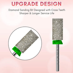Makartt cross teeth design improves gel removal and cuticle cleanup.