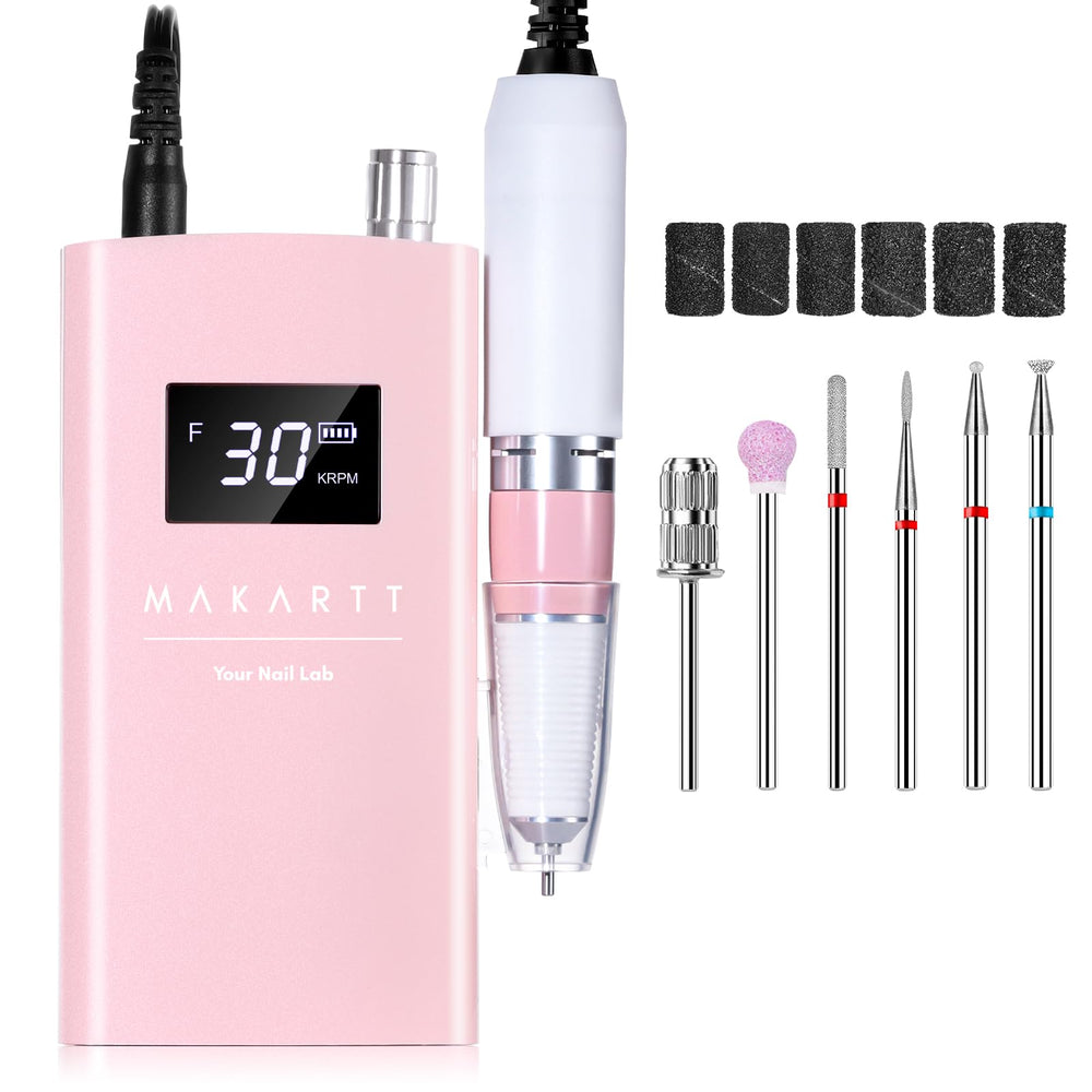 Makartt quiet operation nail drill reduces noise during client sessions