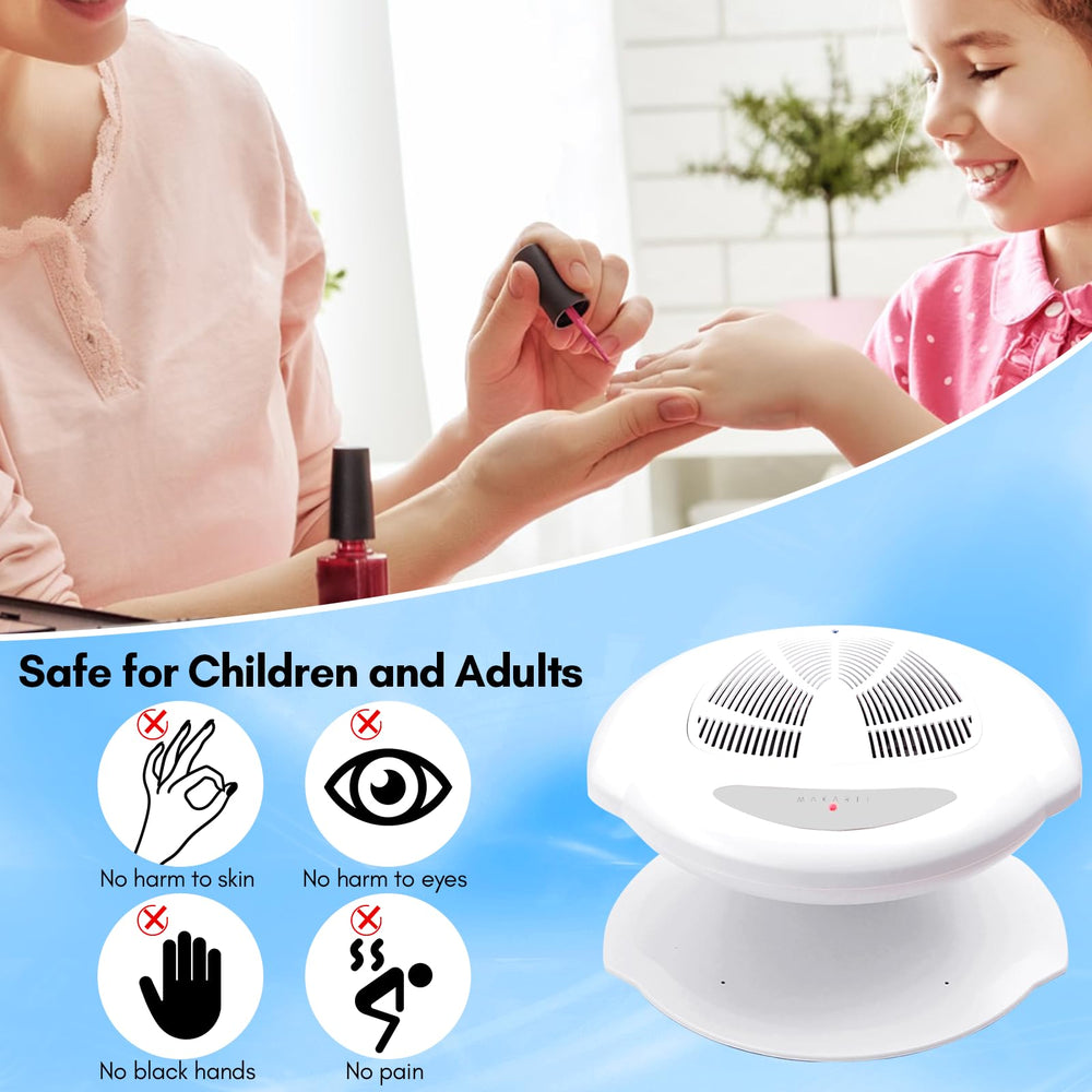 Makartt nail-dryer-auto-sensor hands-in auto start saves time