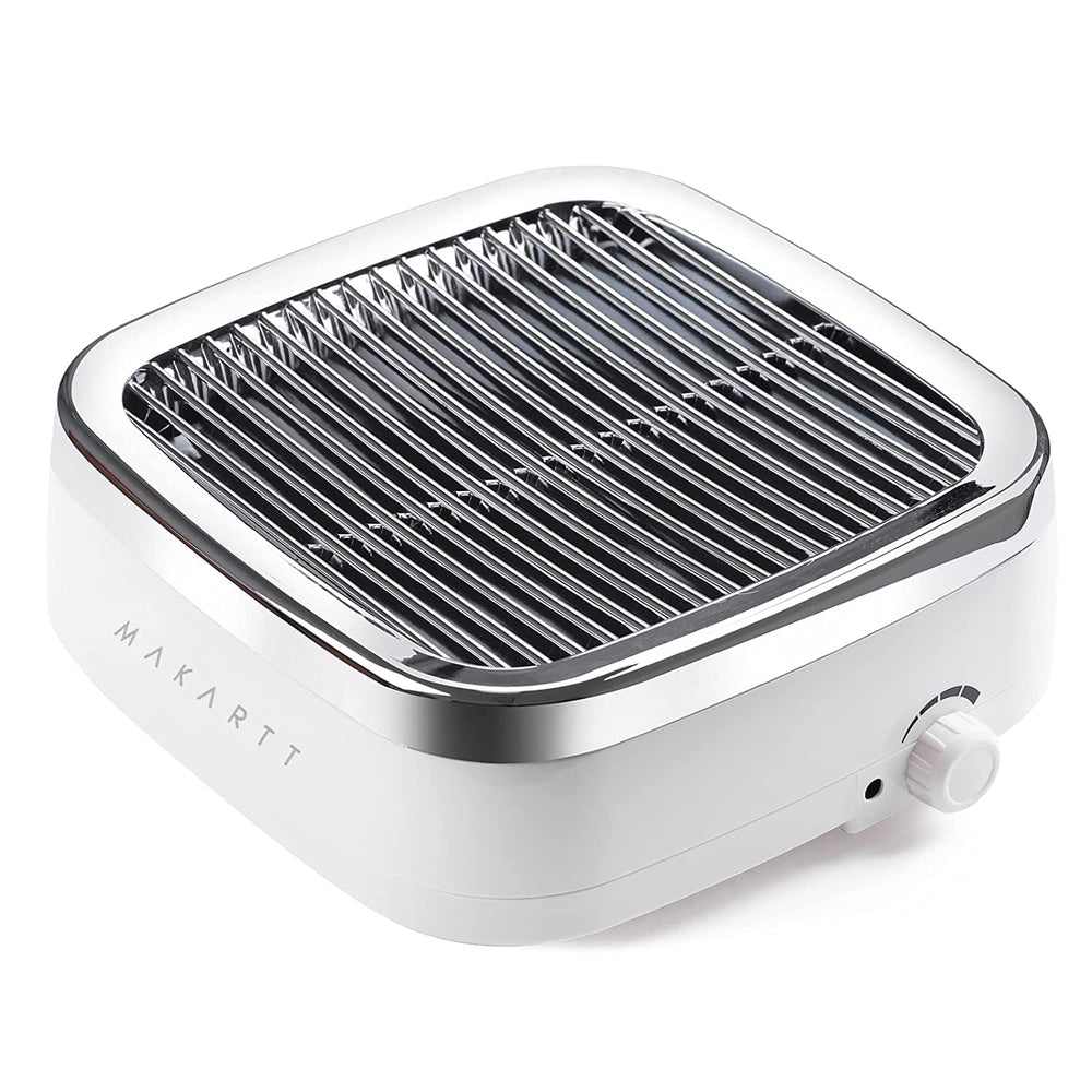 Makartt Nail Dust Collector front view showing compact silhouette for clean manicures