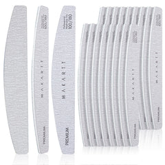 Makartt dual-sided nail file with 100/180 grit for quick shaping and smoothing