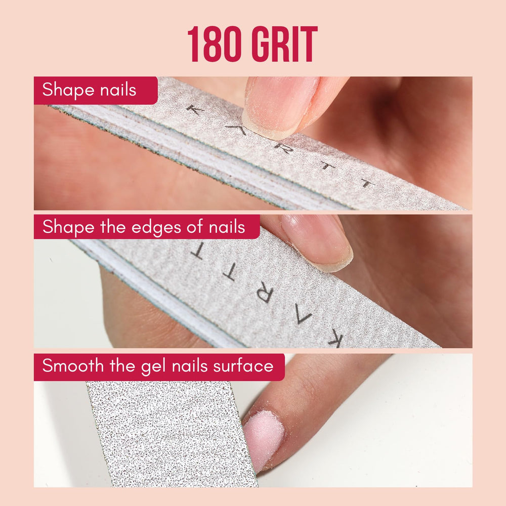 Makartt washable nail files for hygienic reuse between manicures