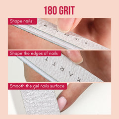 Makartt washable nail files for hygienic reuse between manicures