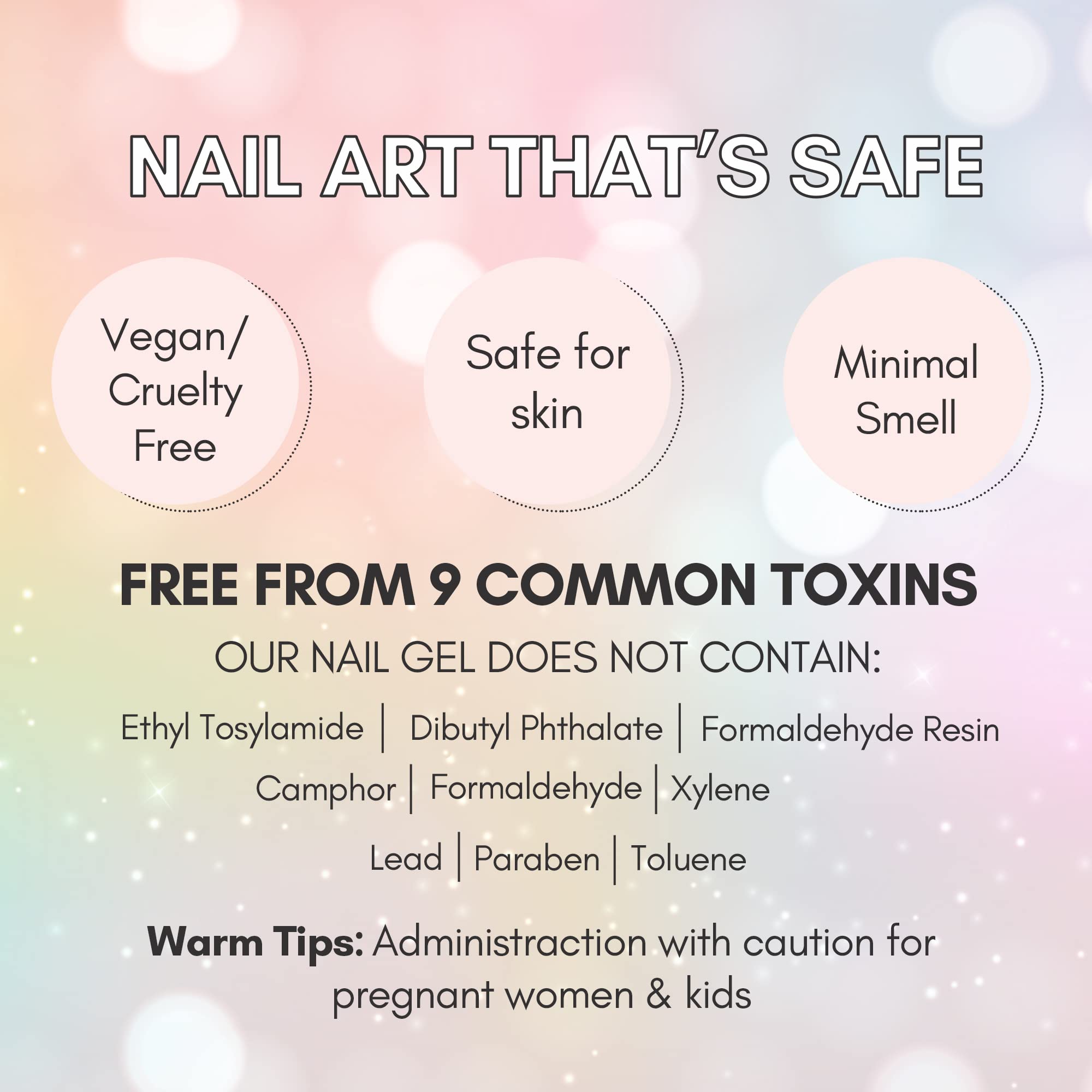Makartt nail glue removal with acetone soak showing safe detachment guidance.