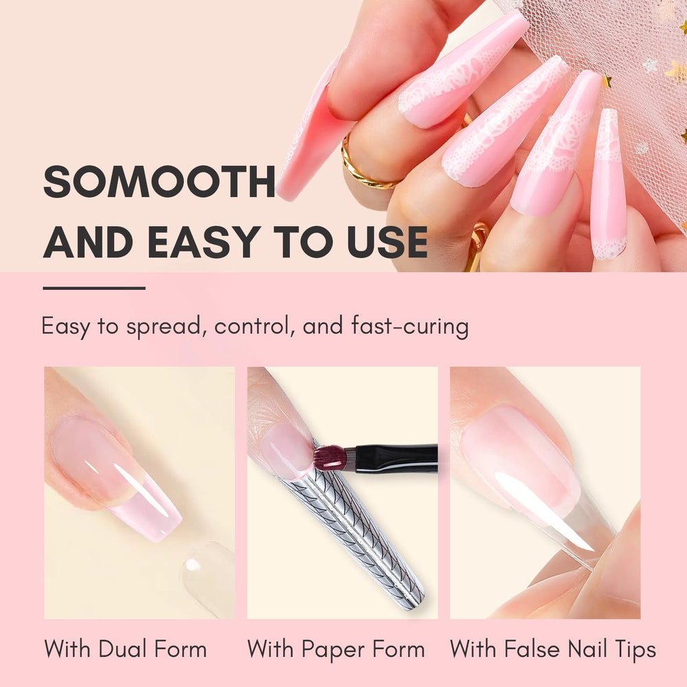 Makartt nail lamp curing 60-120 seconds speeds up setting.