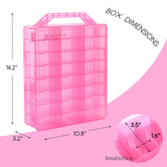 Makartt Nail Polish Organizer side view highlights compact, space-saving design.