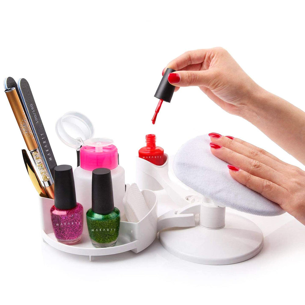 Makartt Nail Stand Hand Rest multi-angle supports precise at-home manicures