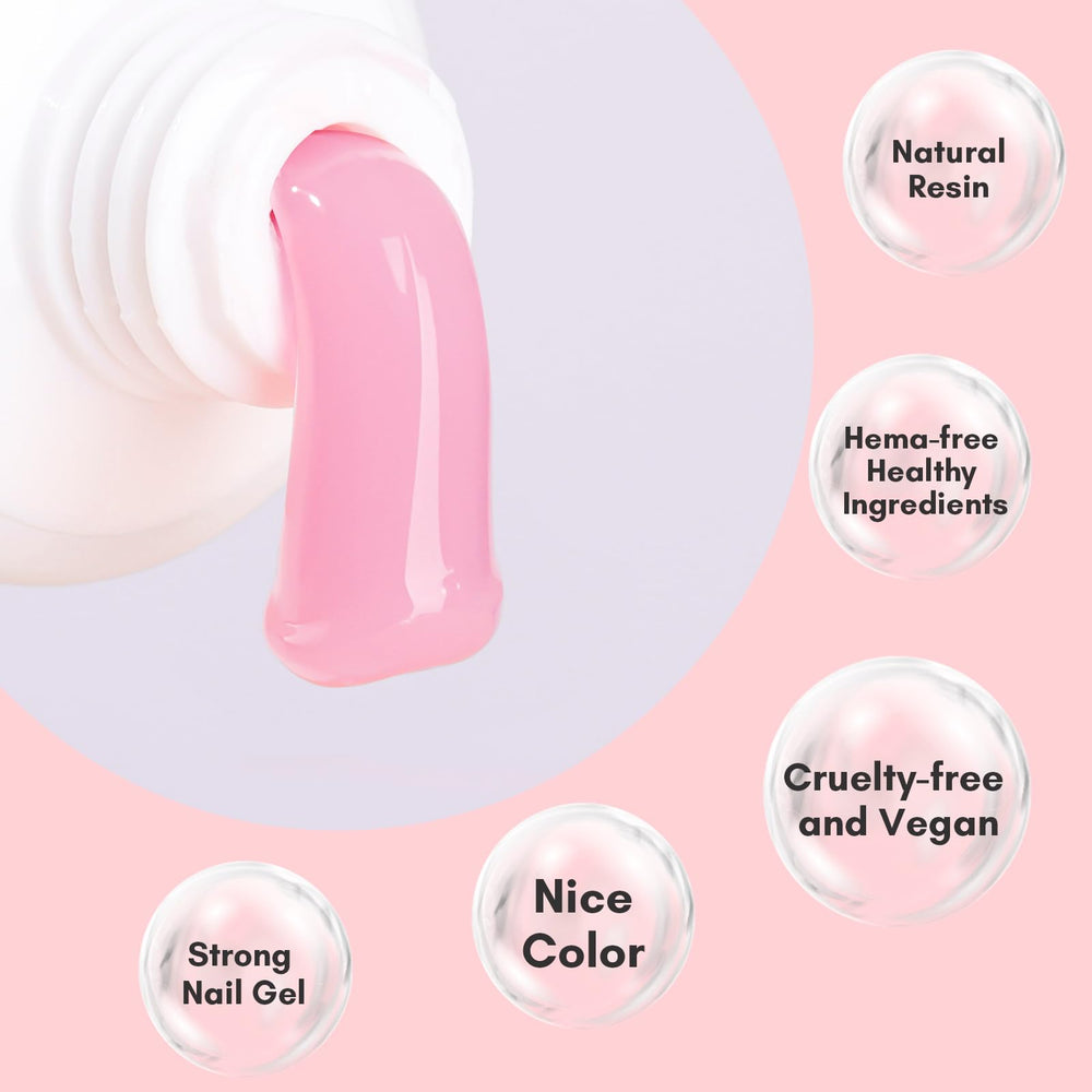 Makartt nail-strengthening base protects natural nails during growth.