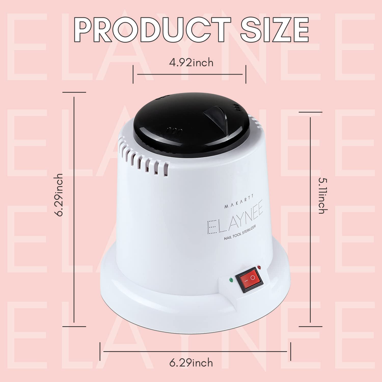 Makartt nail tools sterilizer suited for home or salon hygiene routines