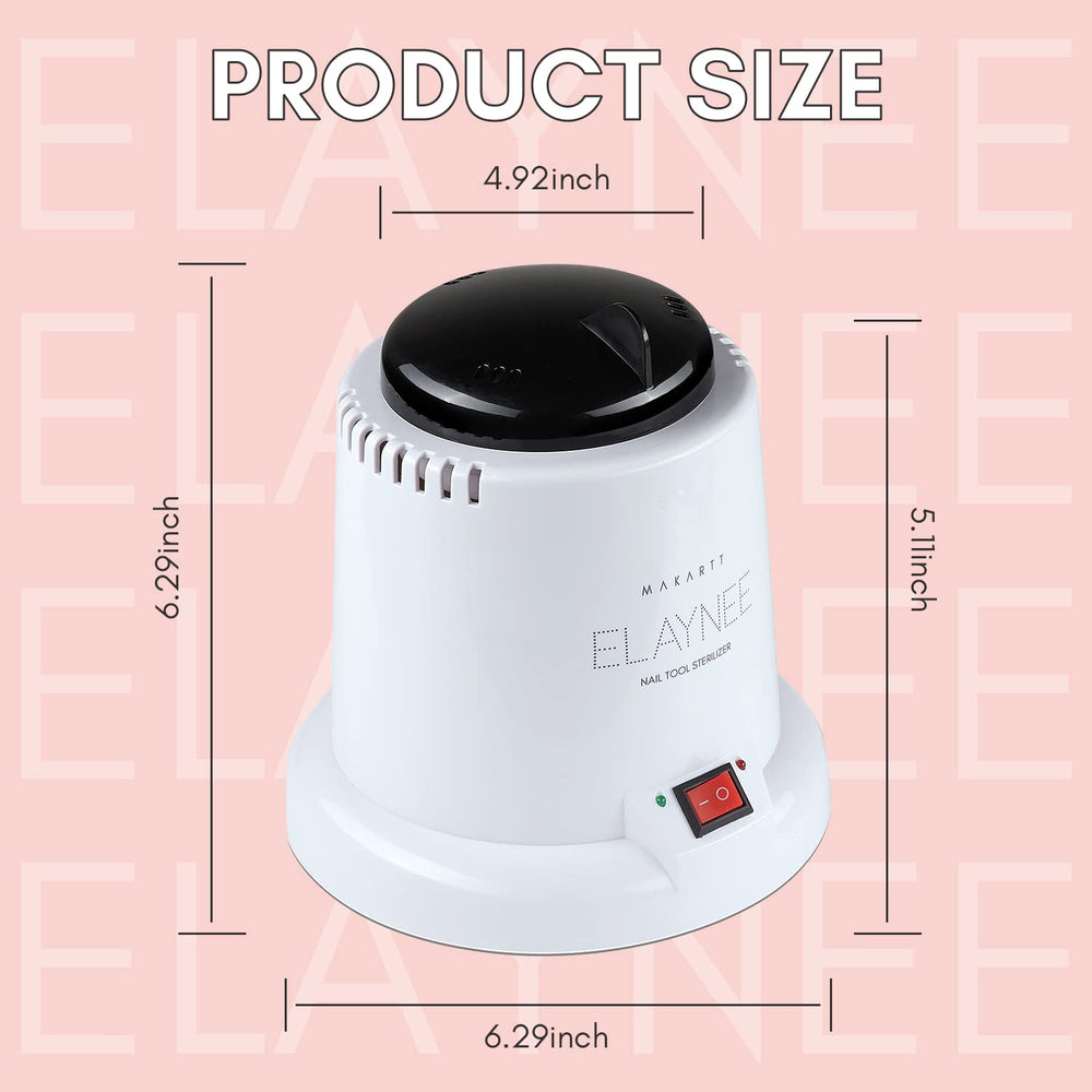 Makartt nail tools sterilizer suited for home or salon hygiene routines
