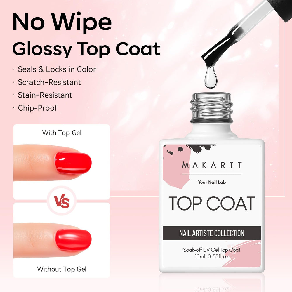 Makartt Gel Nail Polish Set packaging shows 10ml bottles