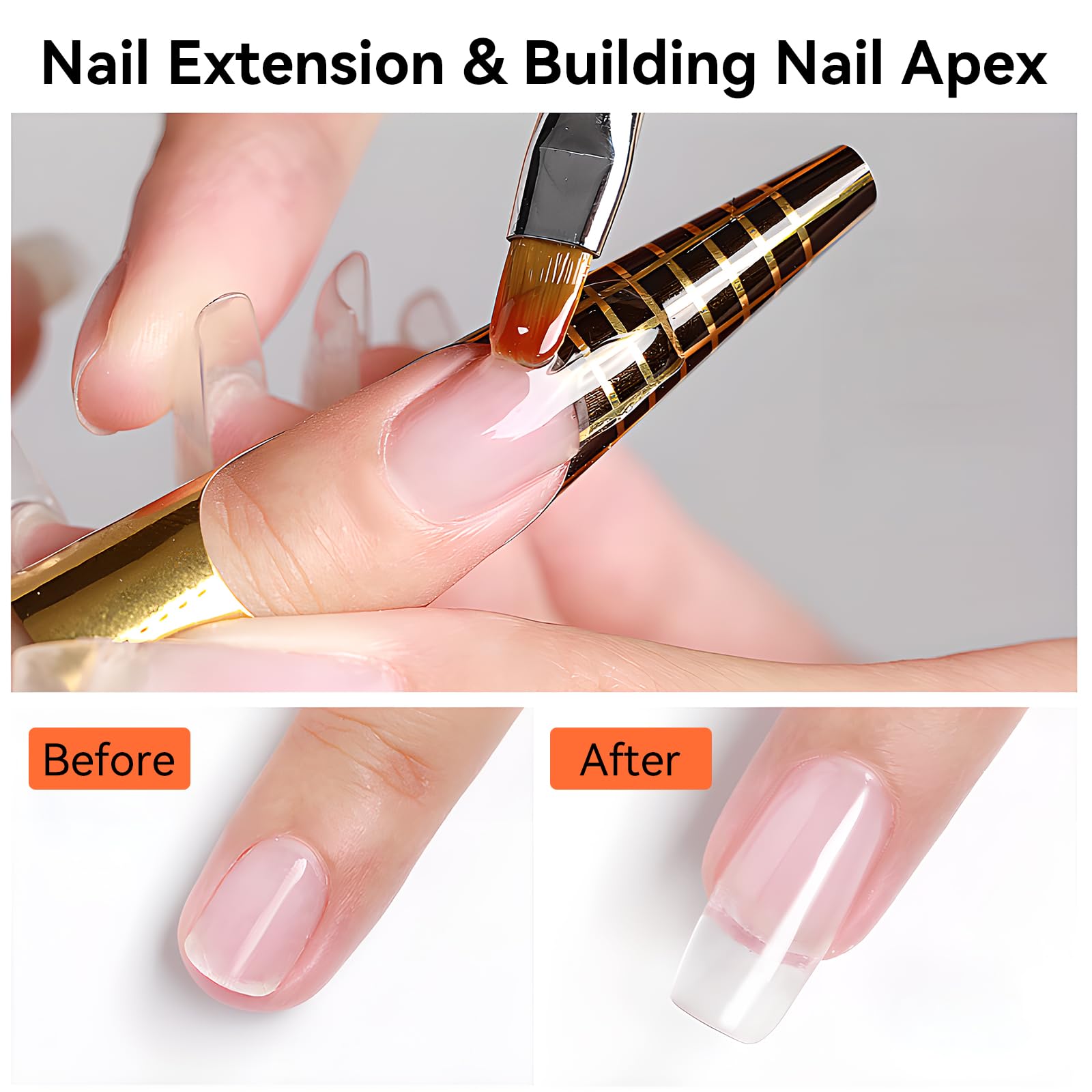 Makartt paper nail forms ready for precise extensions.