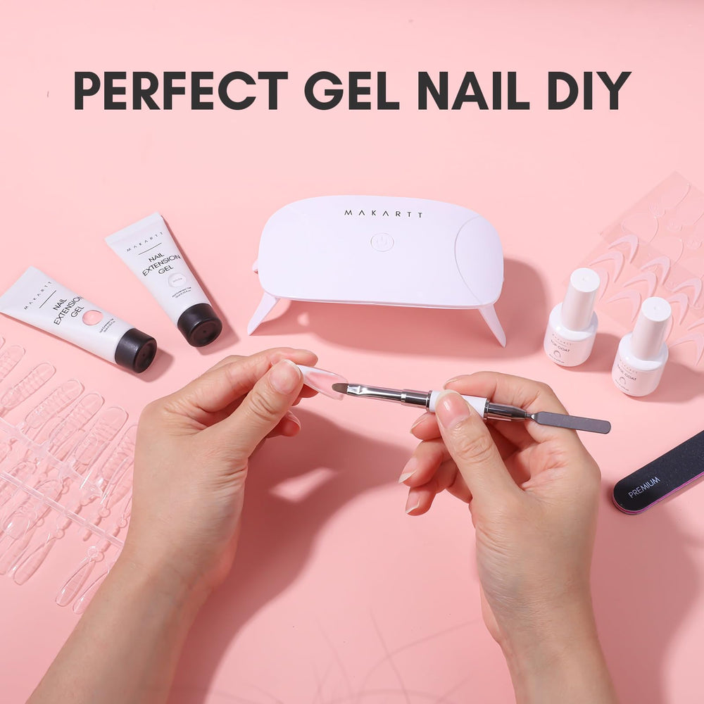 Beginner-friendly home manicure setup with Makartt gel