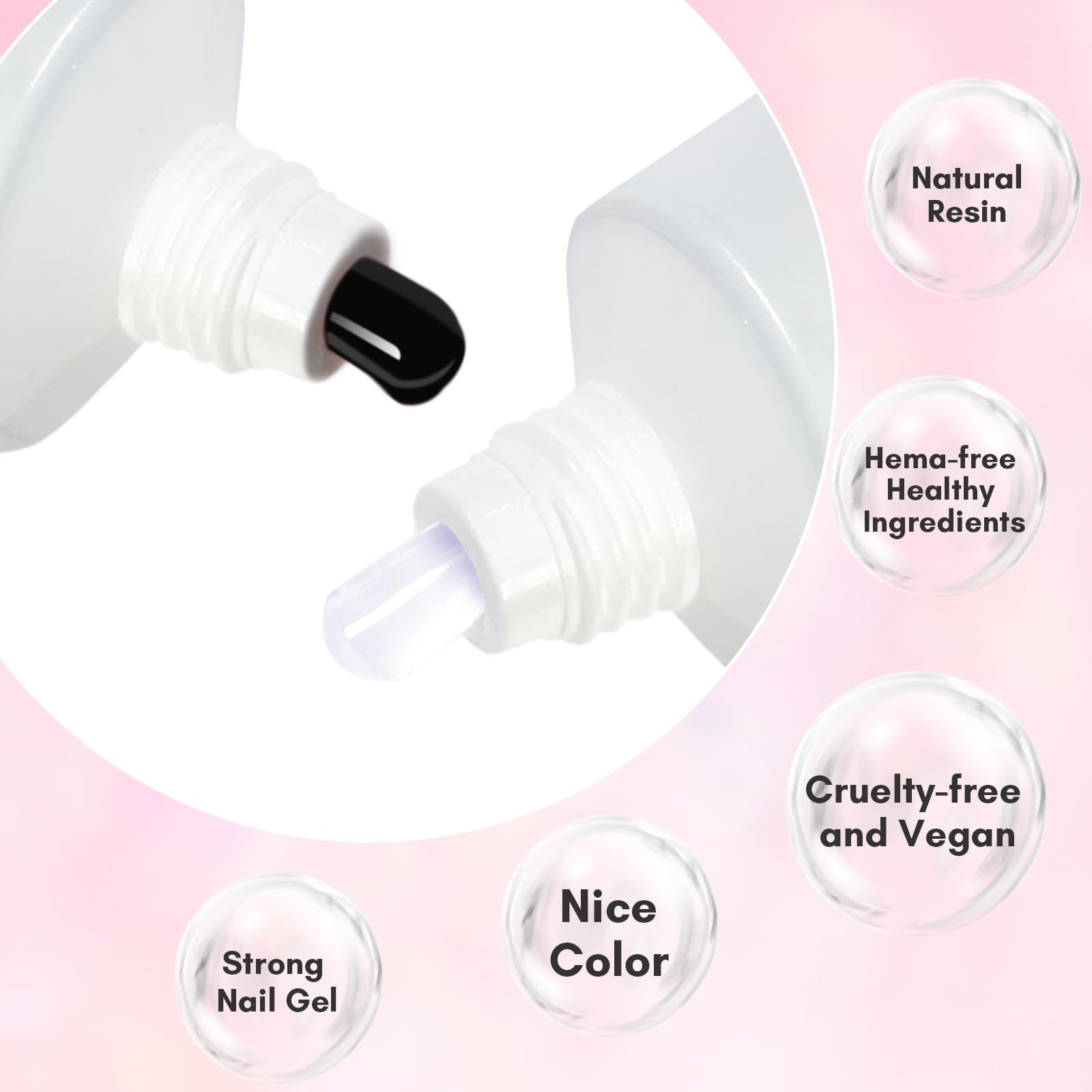 Makartt Poly Nail Gel Set base prep for strong nail foundation