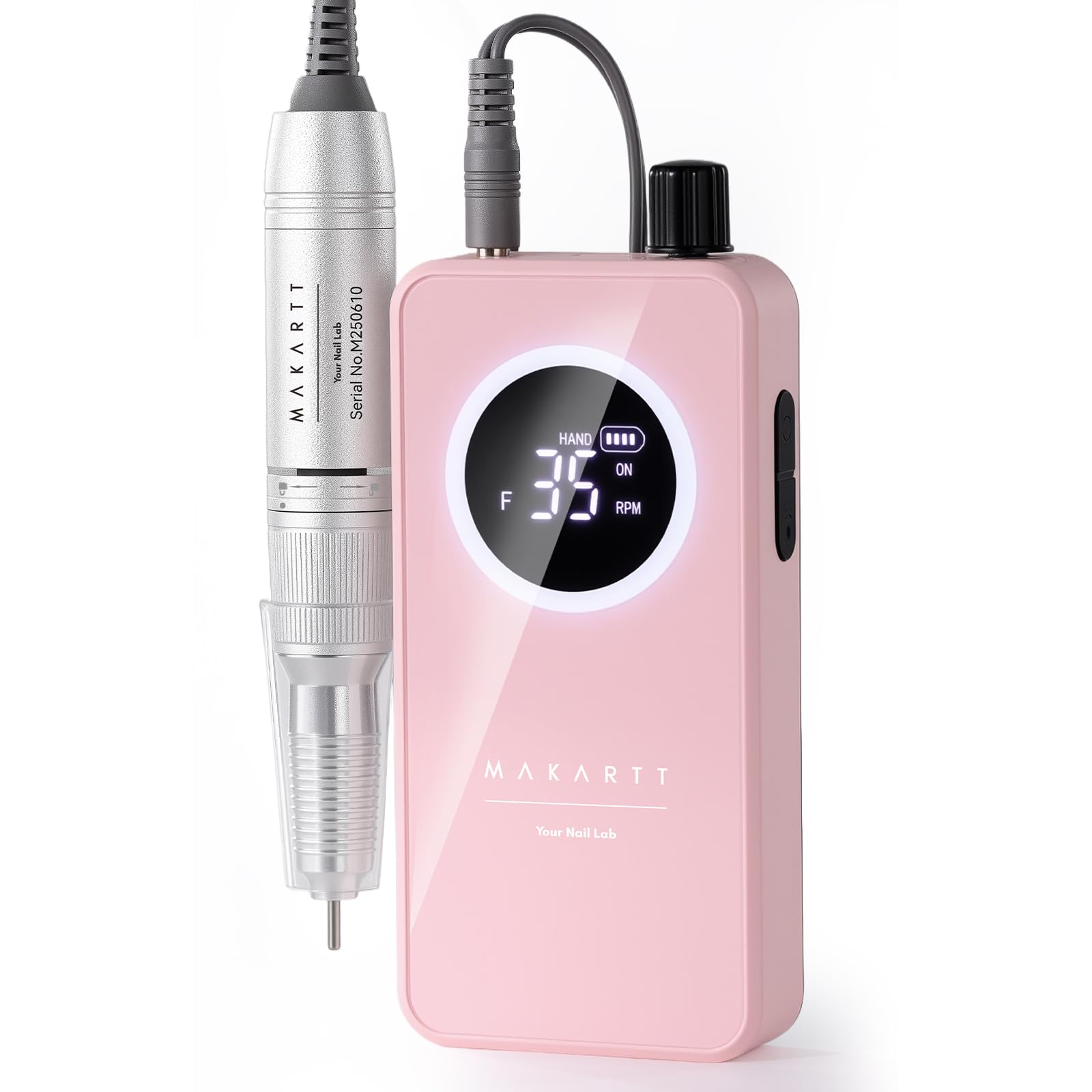 Makartt Rechargeable Nail Drill gel polish removal tools for efficient removal.