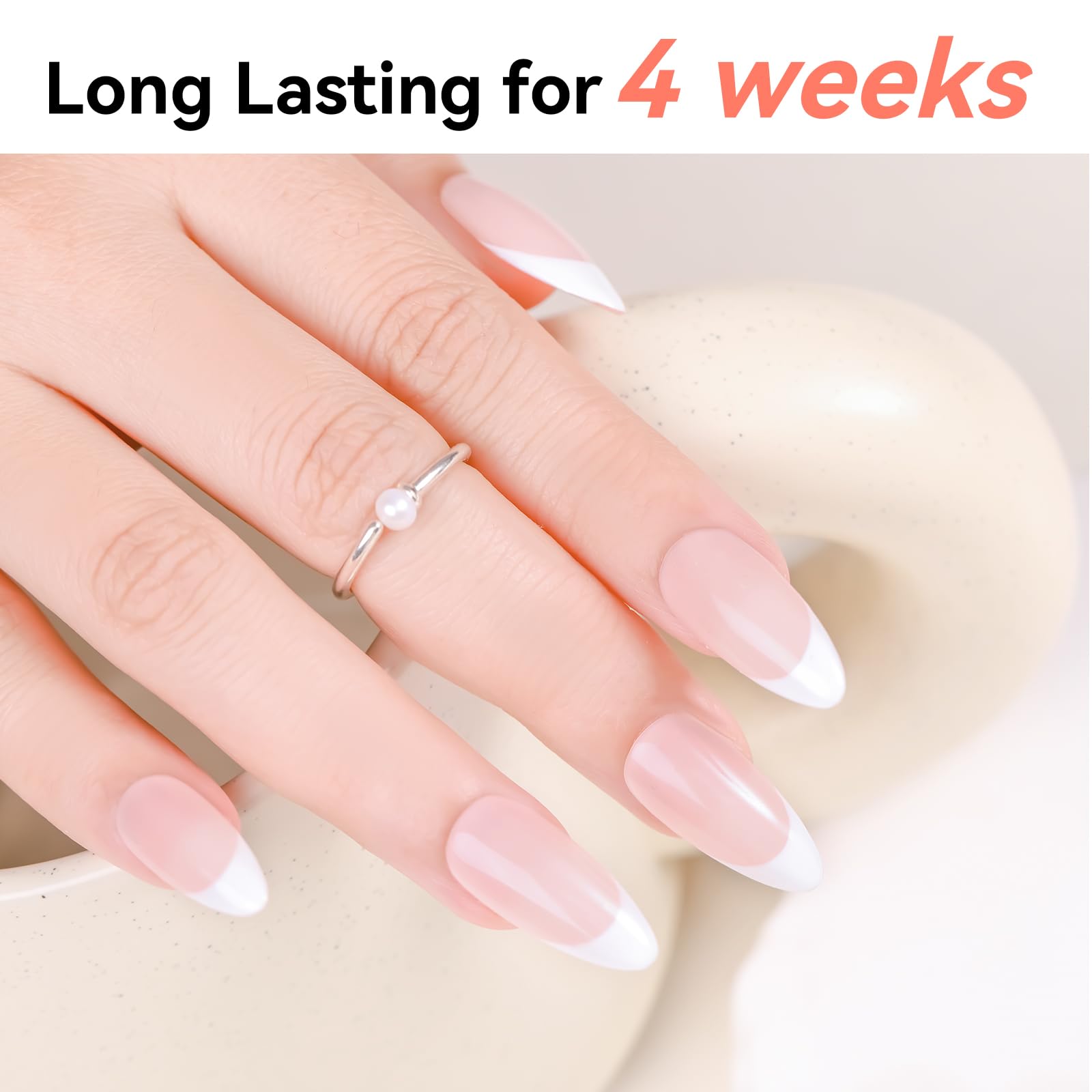 Makartt rubber base gel long-lasting—high gloss when cured correctly.