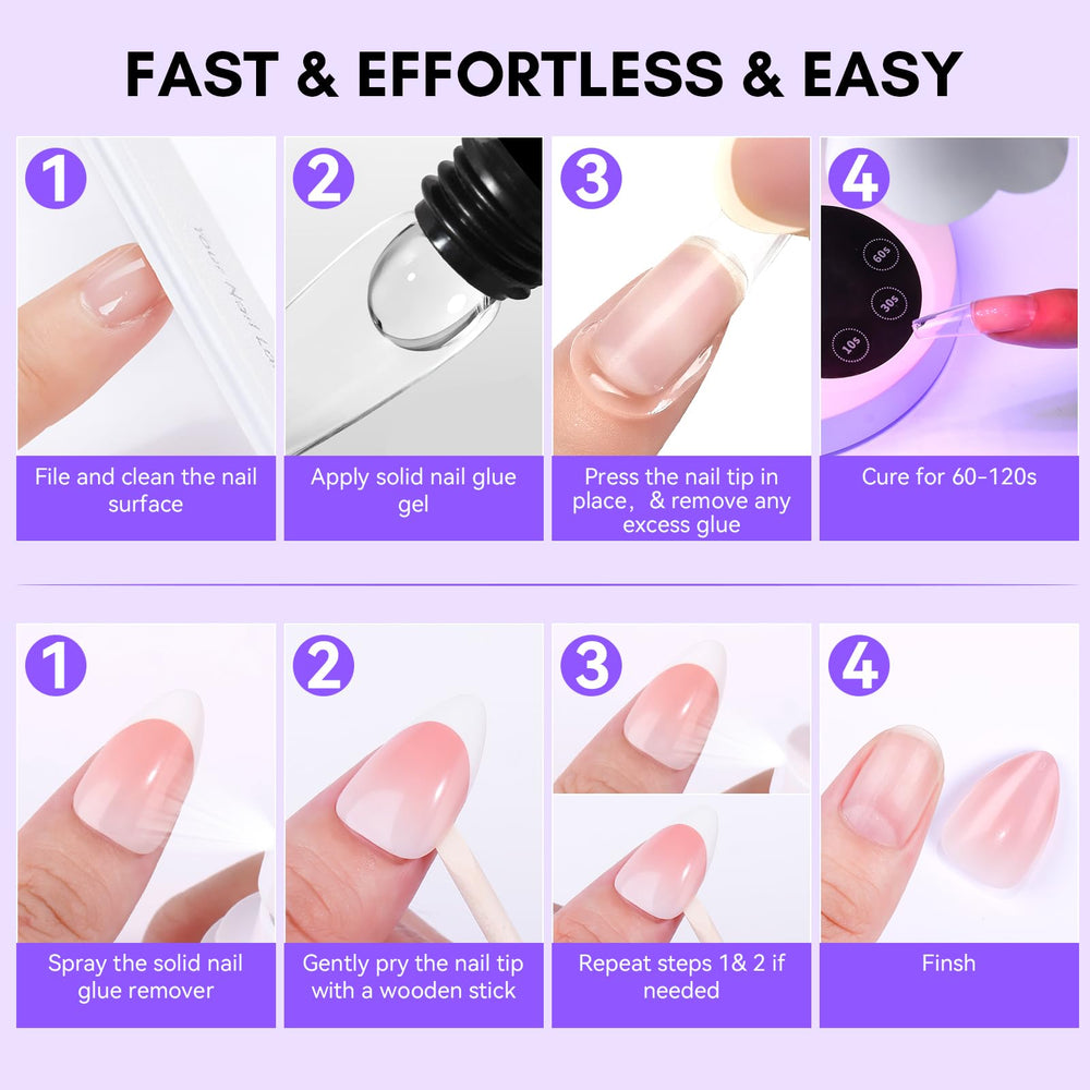 Makartt solid-nail glue leakage-free tube design supports mess-free application.