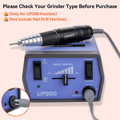 Makartt Up200 nail drill speed control enables smooth, adjustable RPM sessions