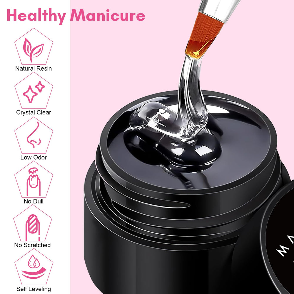 Makartt UV/LED lamp curing top coat for durable seal