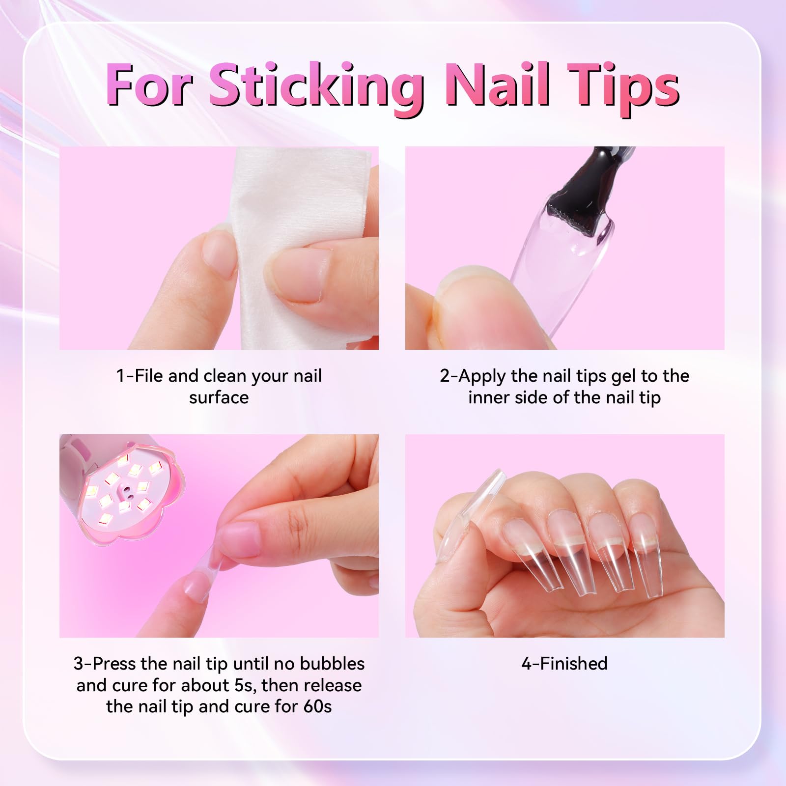 Makartt UV nail lamp rechargeable battery delivers cordless convenience between sessions