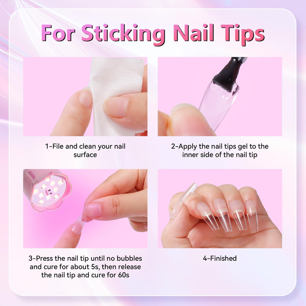 Makartt UV nail lamp rechargeable battery delivers cordless convenience between sessions