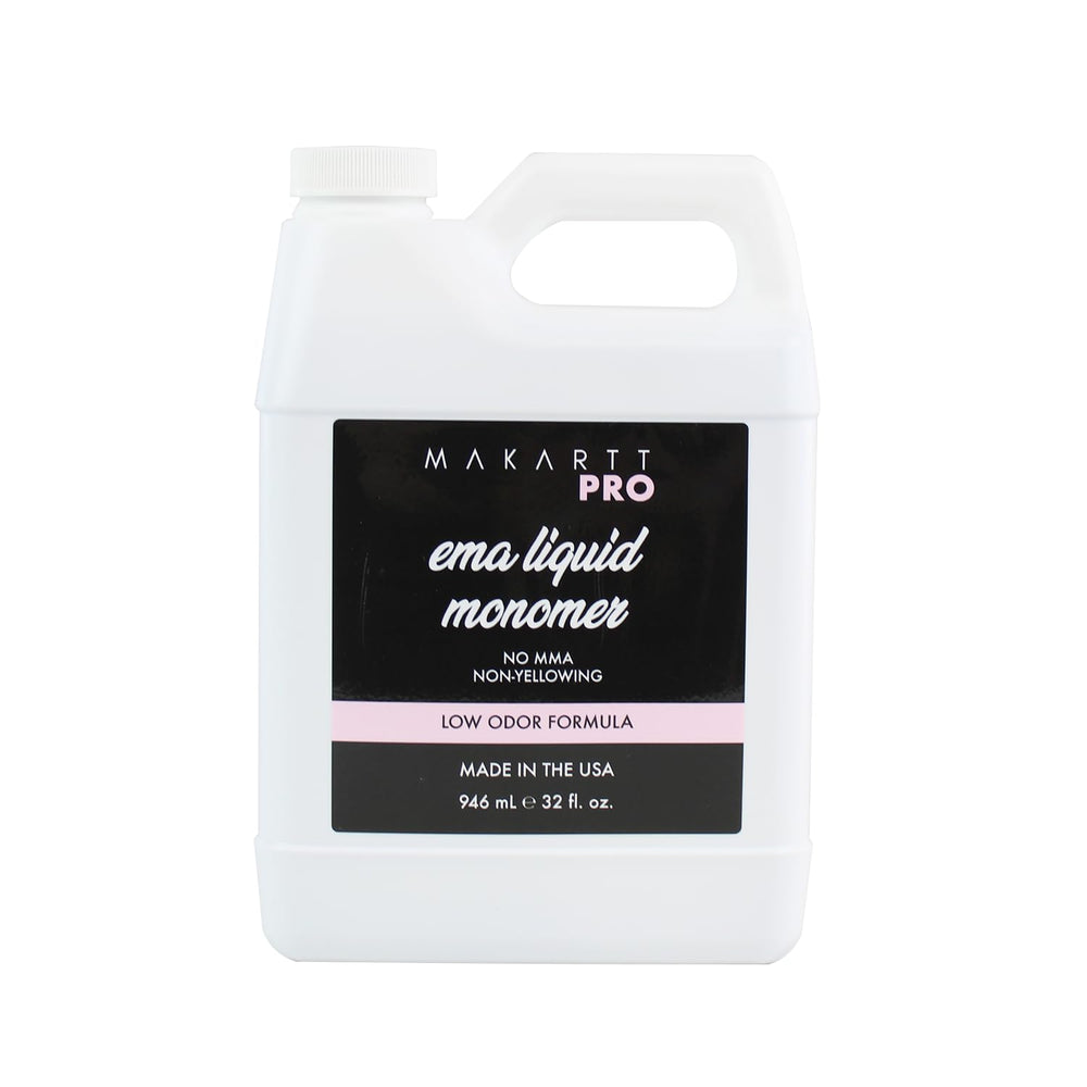 MakarttPro liquid monomer low-odor bottle for smooth acrylic bead control.