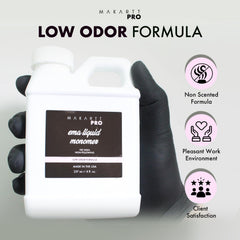 MakarttPro non-yellowing finish maintains vibrant nail color over time.