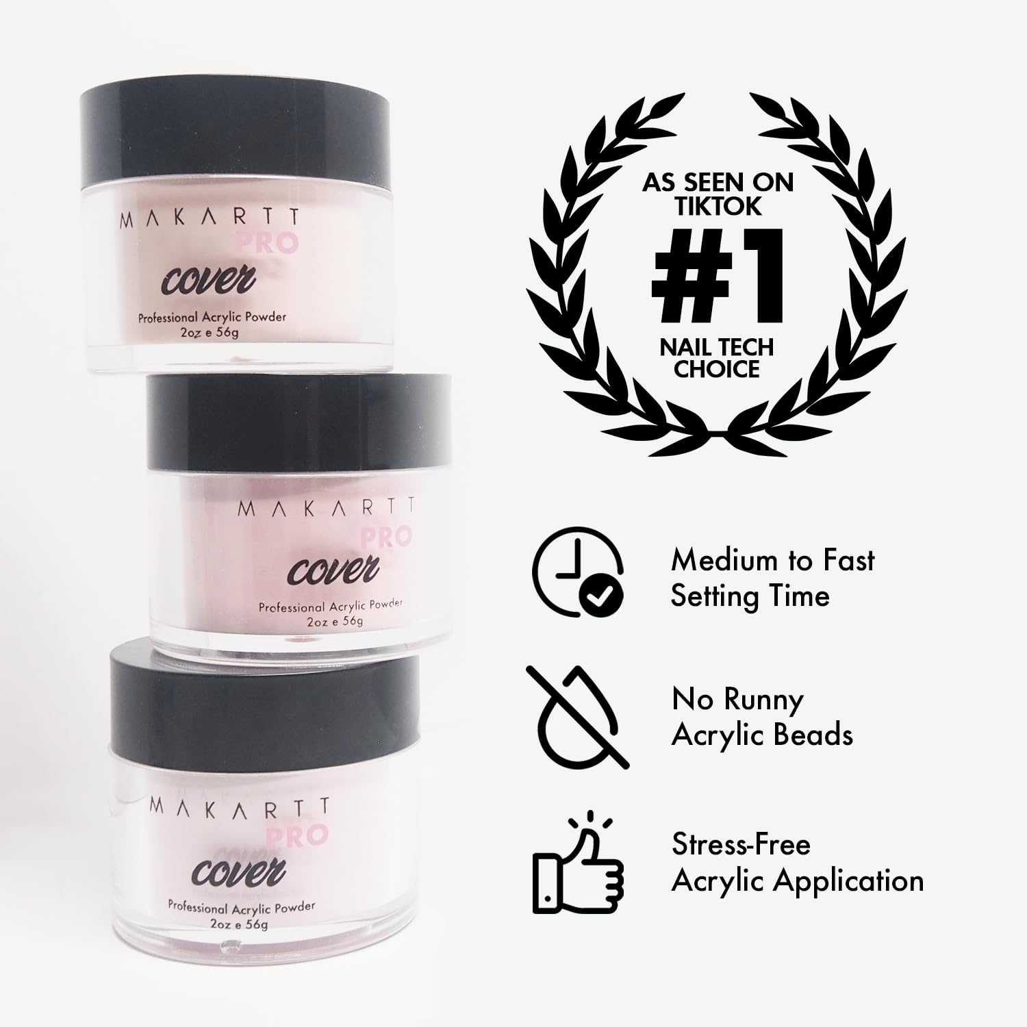 MakarttPro Pink Silk smooth application close-up—butter-soft texture