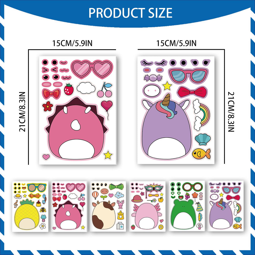 Make a Face Stickers DIY activity on kids' creativity and hands-on fun.