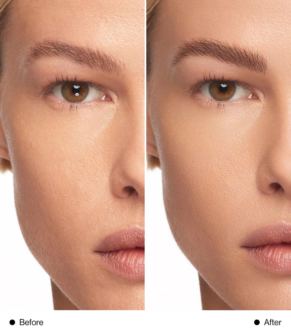 MAKE Beauty Infinite Hold Brow Gel front view highlights clear formula for seamless brow control.