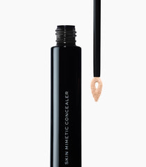 MAKE Beauty Skin Mimetic Concealer under-eye swatch demonstrates brightening without heaviness