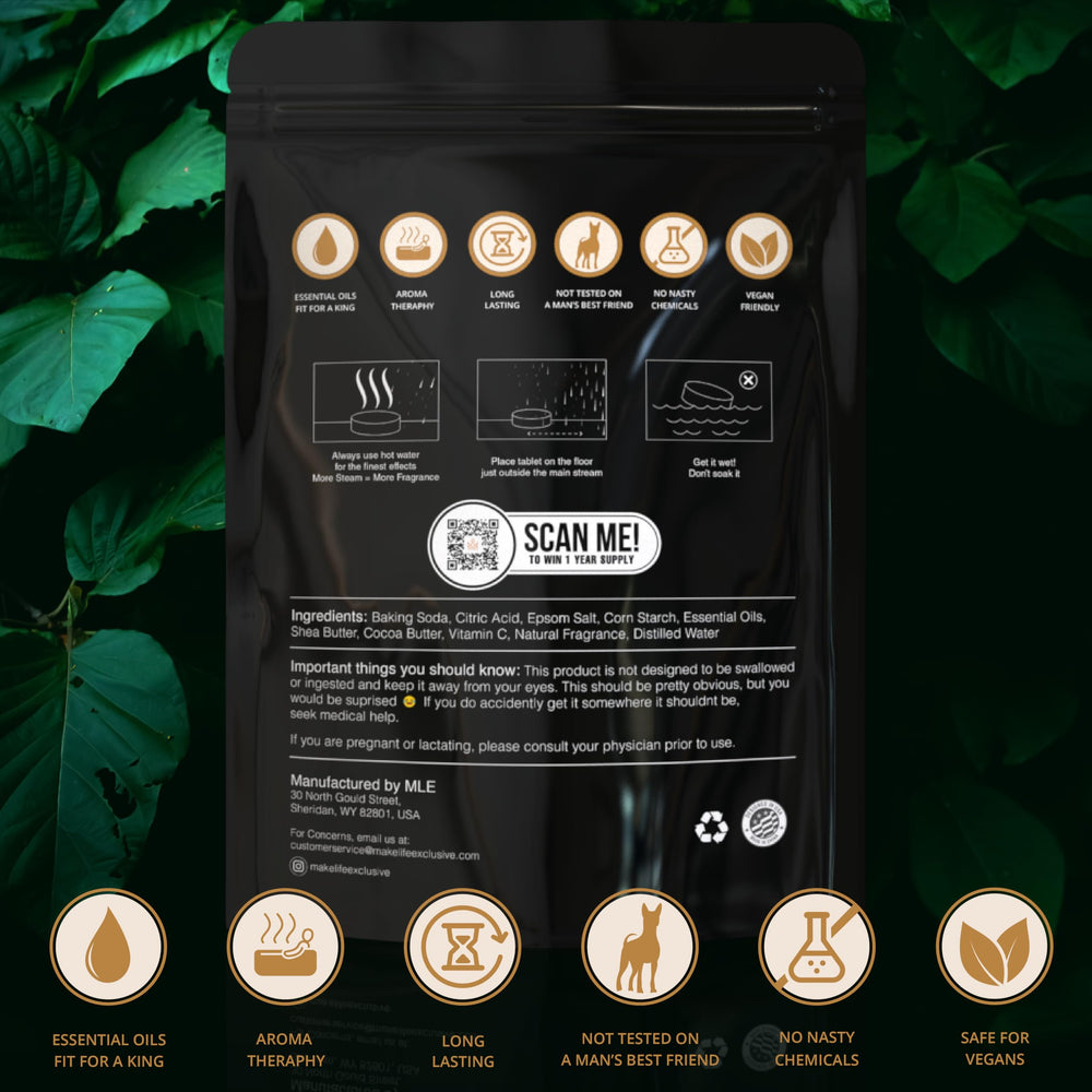 12-pack MAKE LIFE EXCLUSIVE cedarwood lavender steamers displayed for consistent home spa routine.