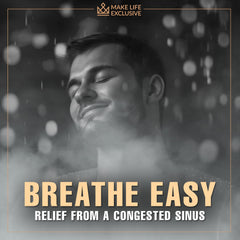 Make Life Exclusive mens shower steamer 12pack closeup for a masculine, revitalizing routine.