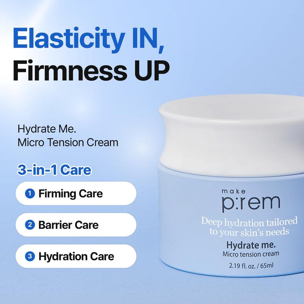 MAKEP:REM Hydrate Me gel texture being applied for quick absorption