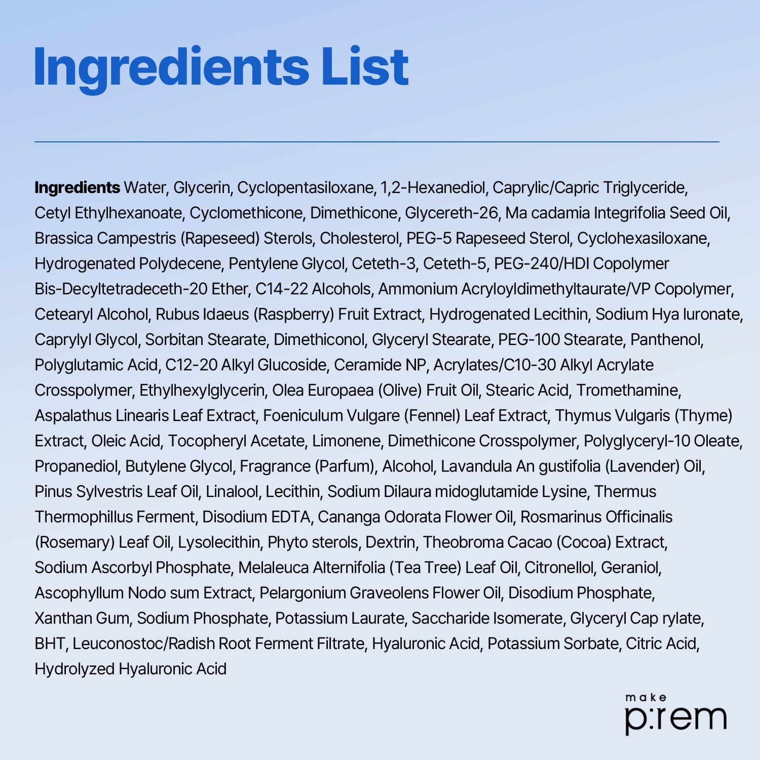 MAKEP:REM Hydrate Me makeup-prep ready for smooth makeup