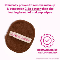 MakeUp Eraser daily cloth close-up highlights soft fibers for gentle makeup removal.