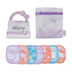 MakeUp Eraser Hello Kitty 7-day set packaging highlights eco-friendly daily removal