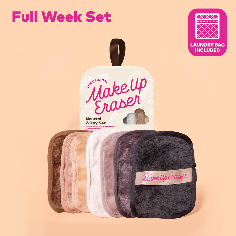 MakeUp Eraser machine-washable design highlights easy reuse and sustainability.