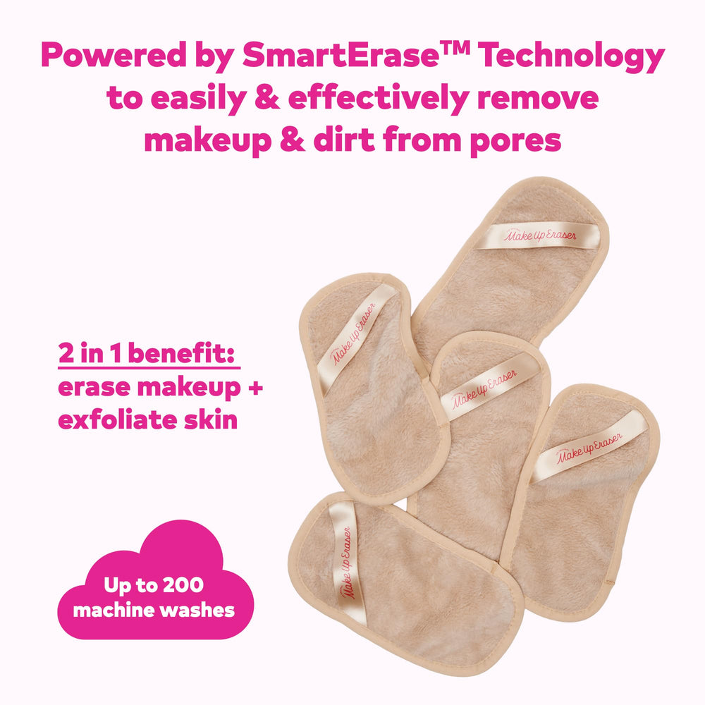 MakeUp Eraser Mini PRO 5-pack compact travel-friendly beauty essential