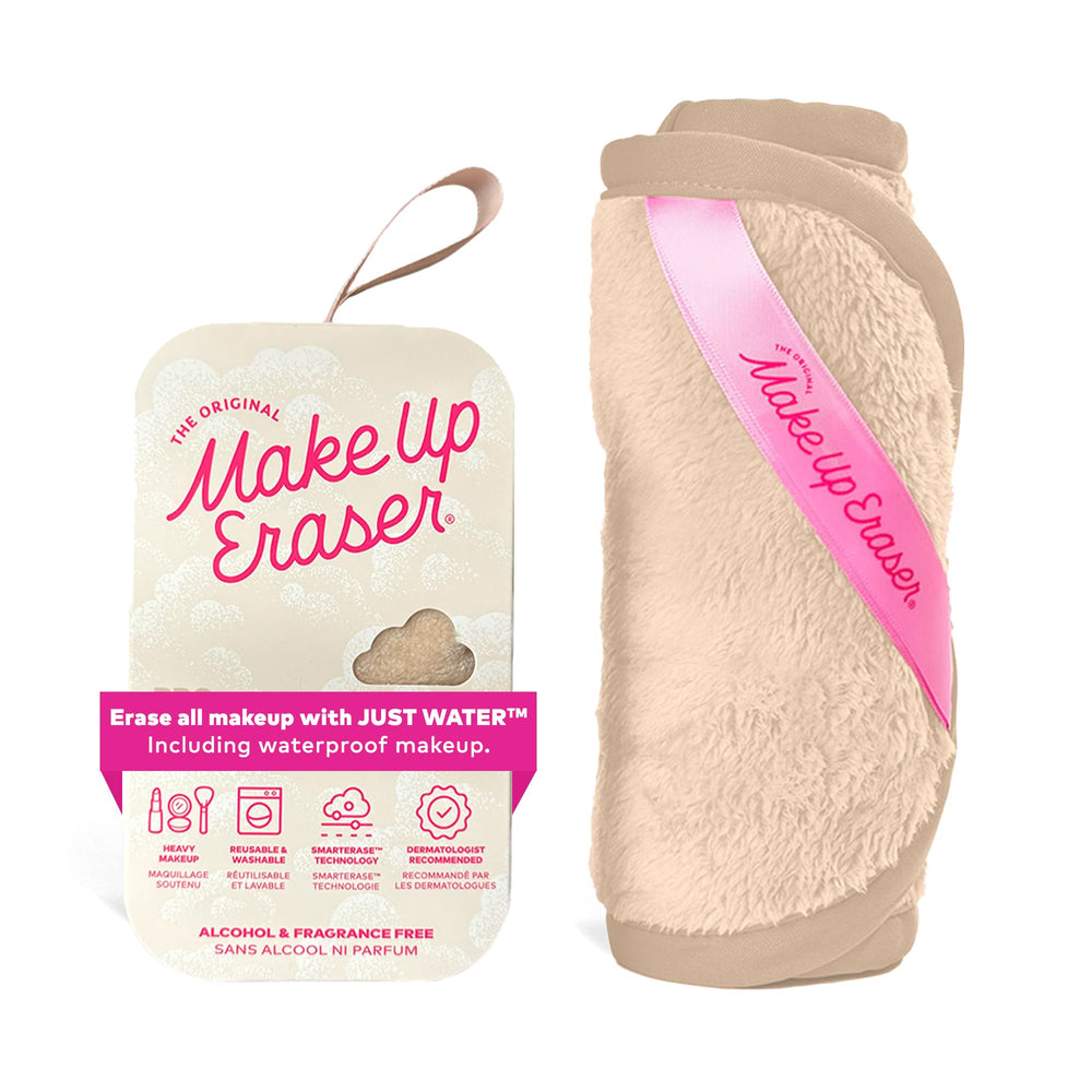 MakeUp Eraser original pack close-up highlighting reusable makeup remover cloth