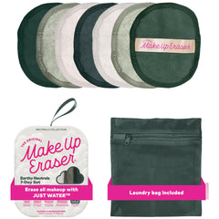 MakeUp Eraser Original packaging 7-day set highlights an eco-friendly cleansing kit.