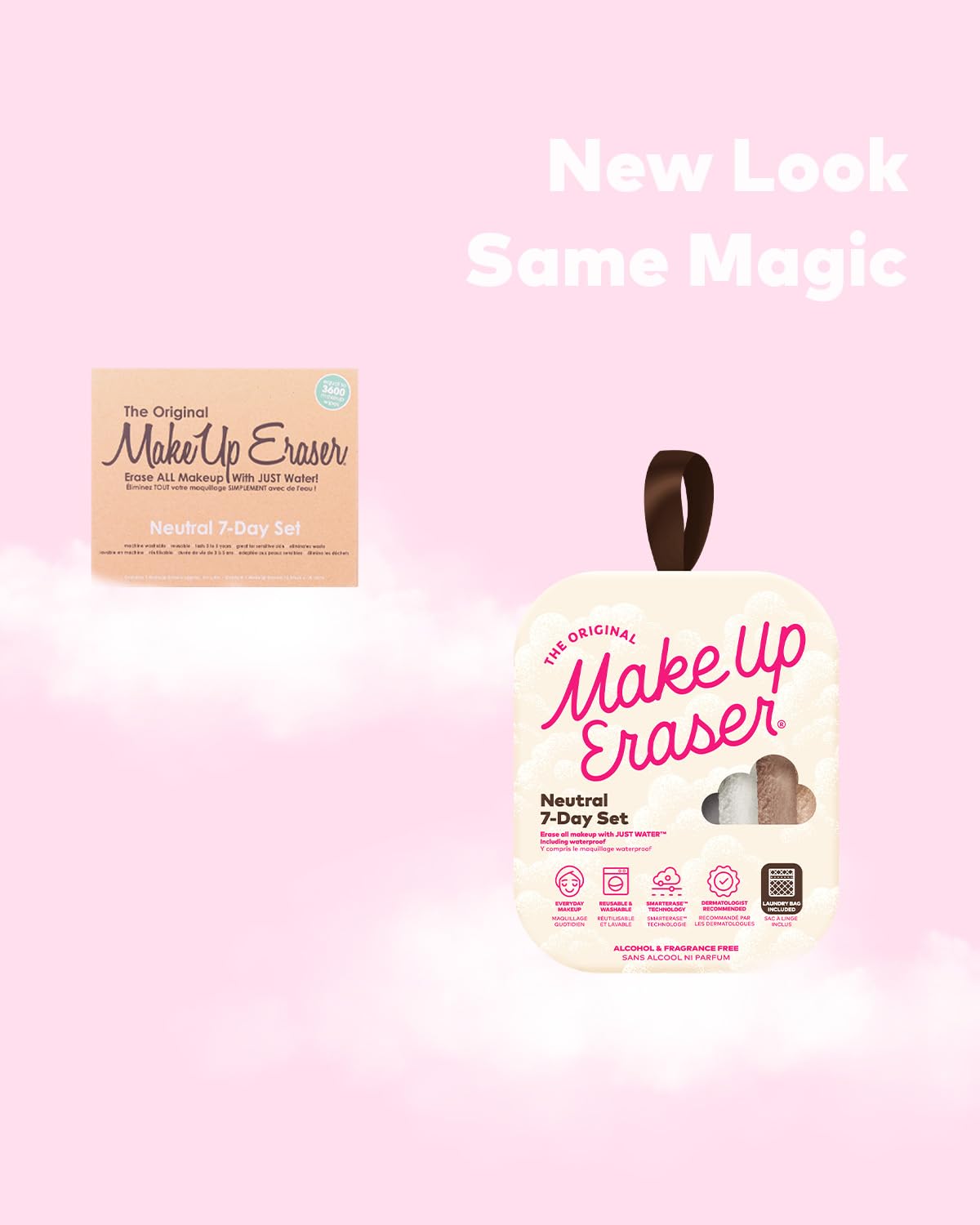 MakeUp Eraser portable travel case emphasizes on-the-go skincare.