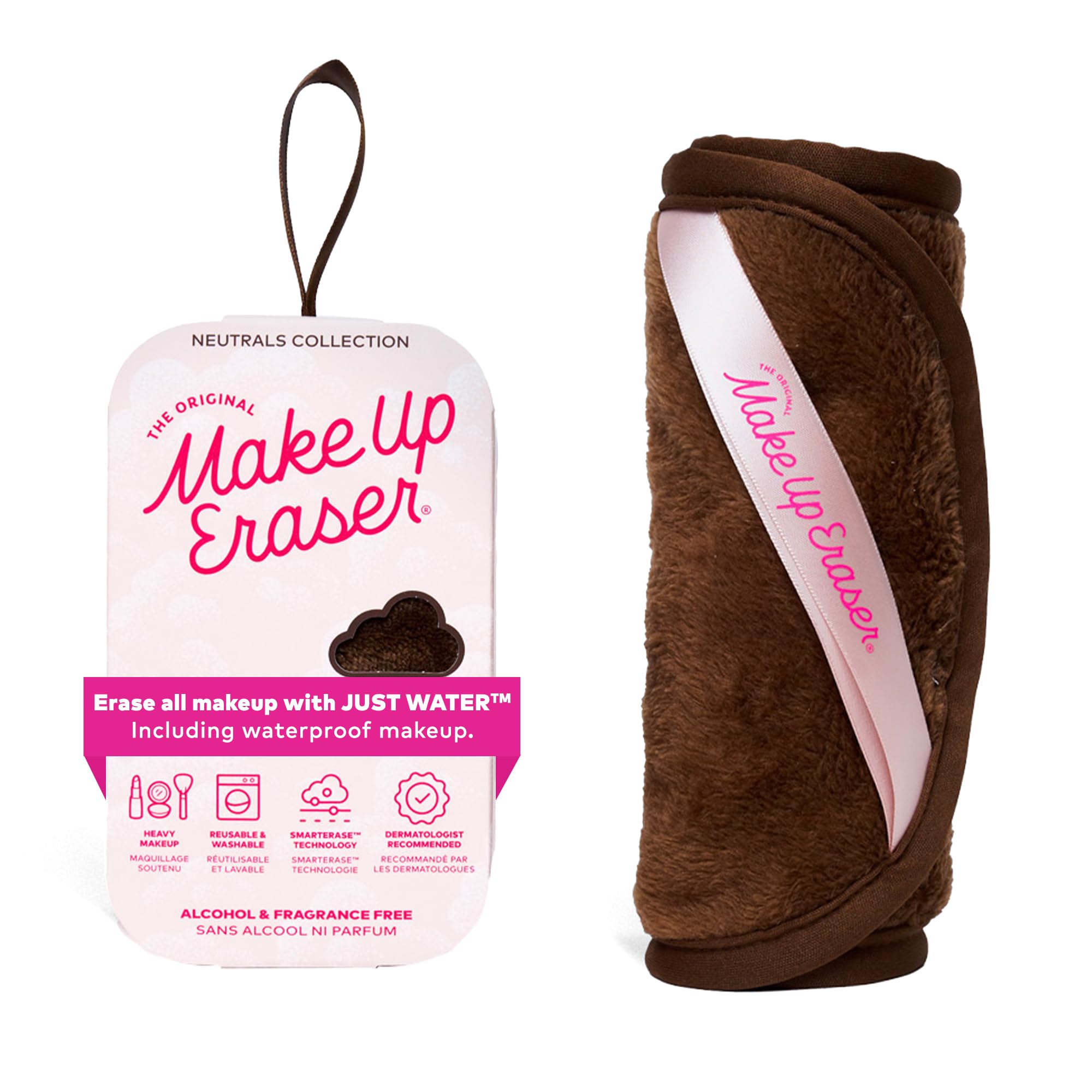 MakeUp Eraser PRO Mocha outer packaging highlighting eco-friendly design for reuse