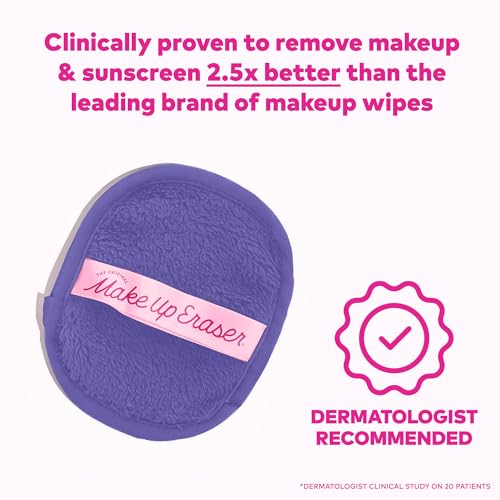 MakeUp Eraser water-activation-demo demonstrates wet fibers lifting makeup with ease.