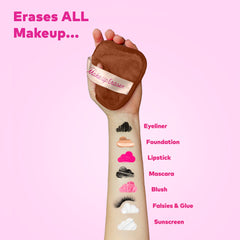 MakeUp Eraser waterproof mascara removal illustrates effective cleansing without irritants.
