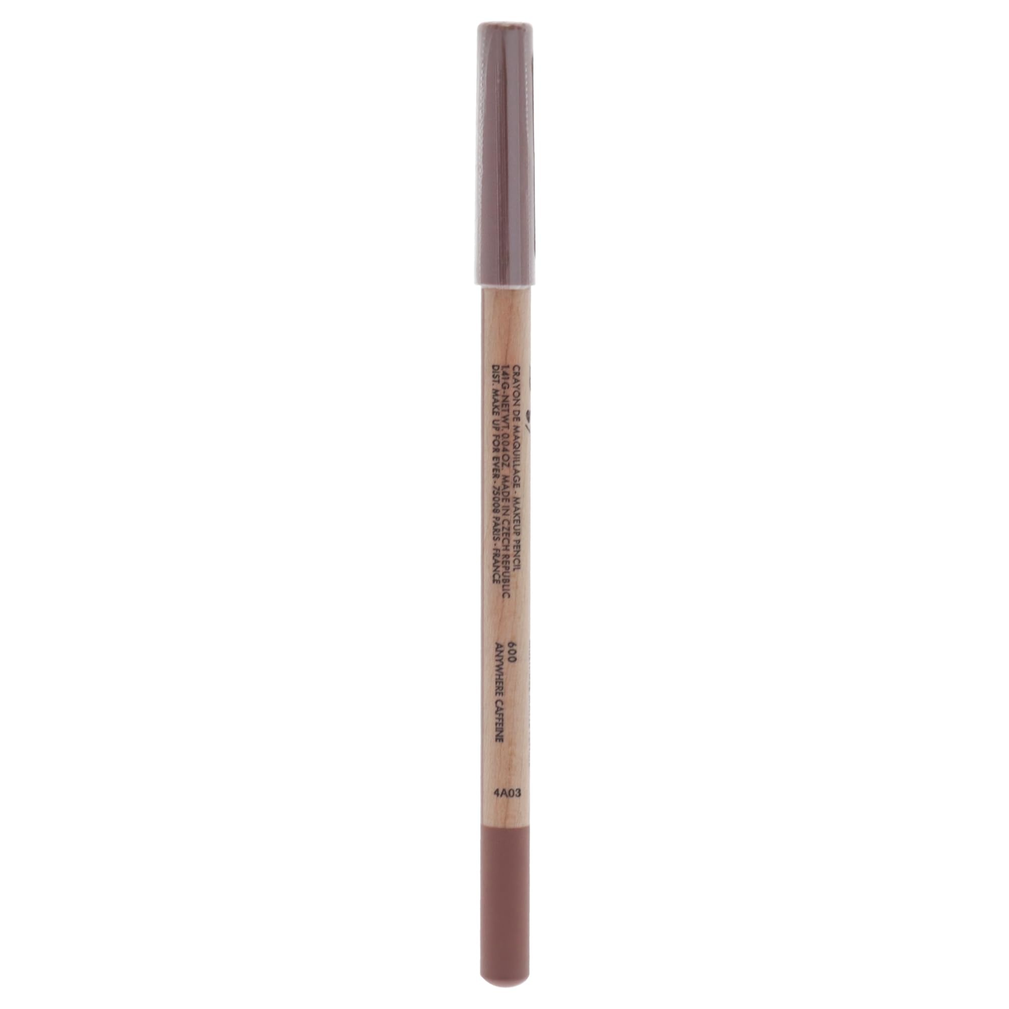 Make Up For Ever Artist Color Pencil 600 Anywhere Caffeine adds precise eye/eyebrow definition with effortless blending.