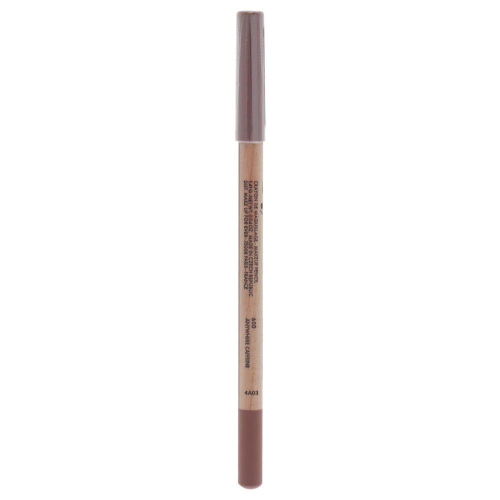 Make Up For Ever Artist Color Pencil 600 Anywhere Caffeine adds precise eye/eyebrow definition with effortless blending.
